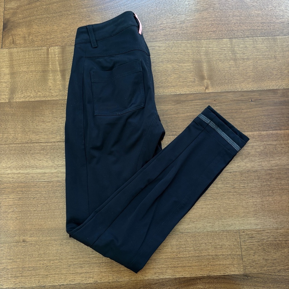 Lululemon Black Slim Cropped Work Pants Vintage